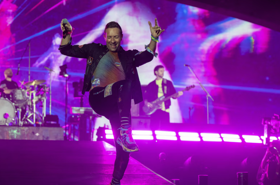 Chris Martin fot. Paul R- Giunta Invision AP East News